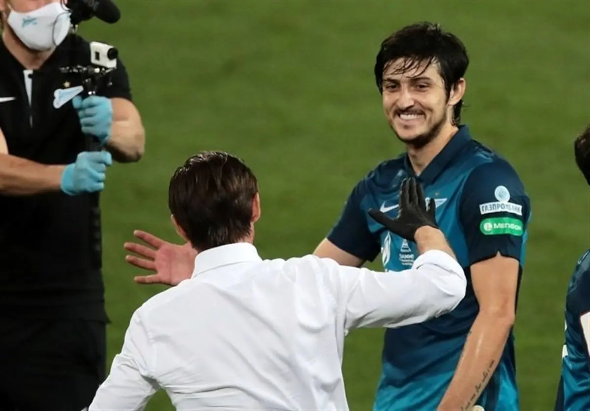 آزمون به هم‌تیمی‌هایش در اردوی زنیت در امارات ملحق شد