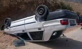 مرگ دلخراش پسر بچه 6 ساله بر اثر واژگونی پراید/ 2 نفر به شدت مجروح شدند