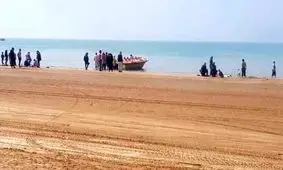 عادی انگاری شرایط کرونایی در ساحل بندرگناوه