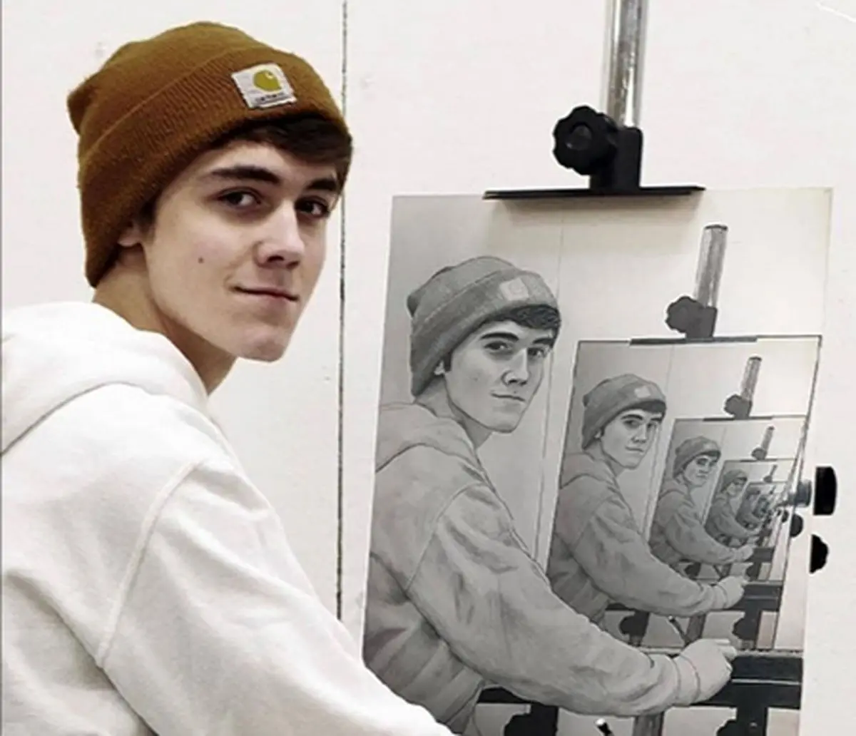 خلاقیت در عکاسی و نقاشی‌های سحرآمیز/ تصاویر‌