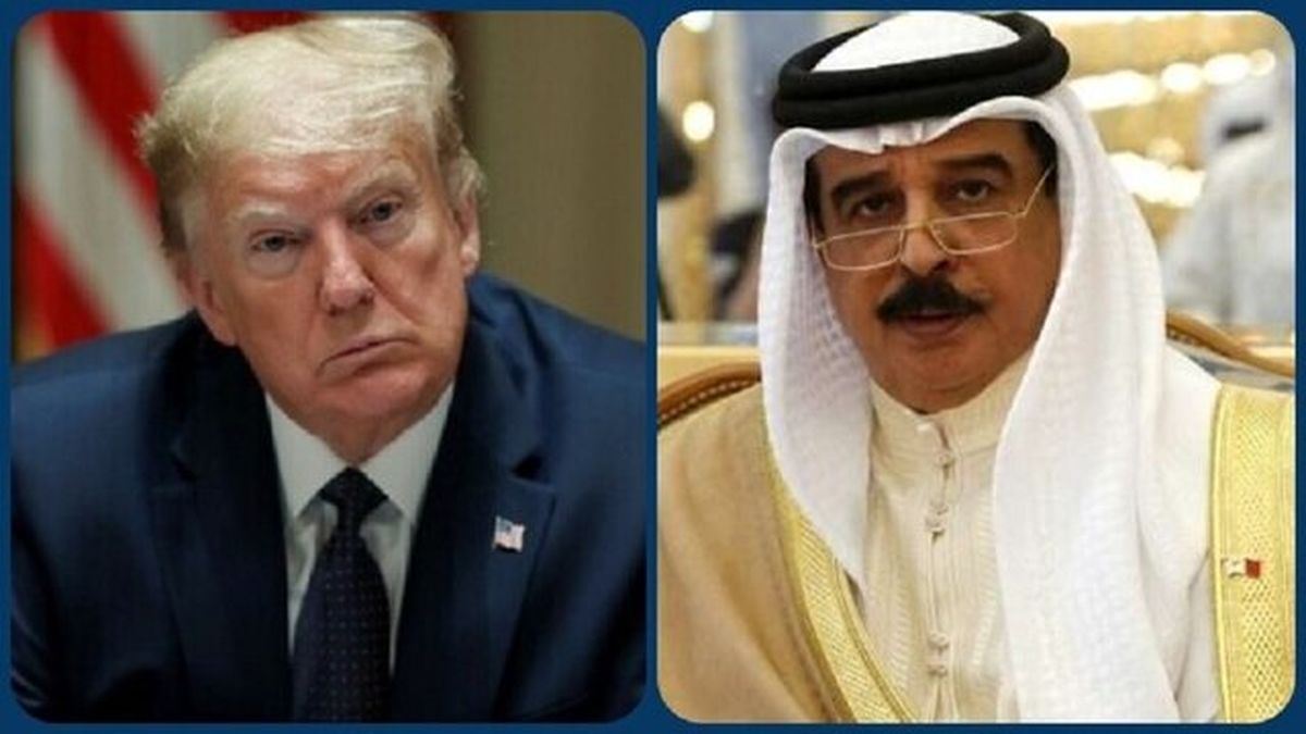 ترامپ نشان "شایستگی" به پادشاه بحرین داد