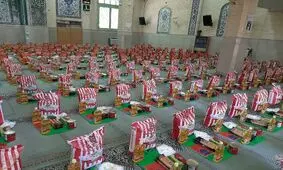 تداوم اجرای رزمایش کمک مومنانه در زنجان/ ۱۰۰۰ بسته معیشتی بین نیازمندان خدابنده توزیع شد