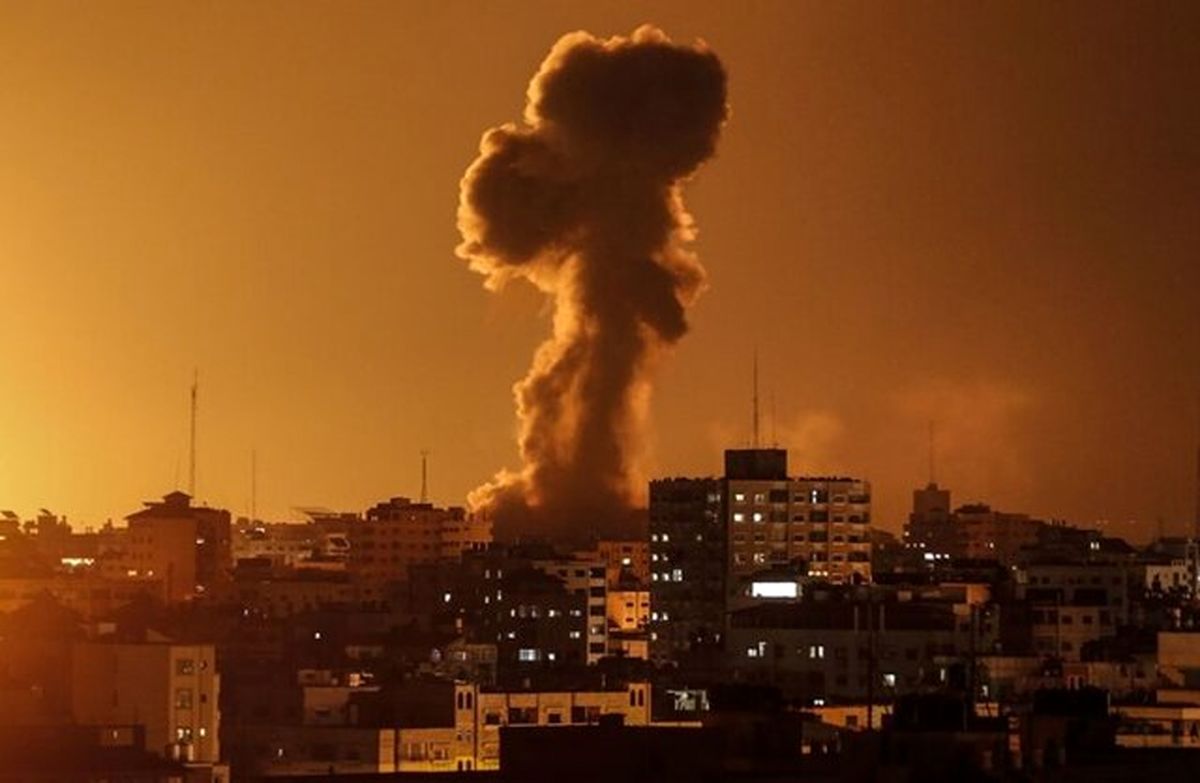 حمله هوایی و توپخانه ای رژیم صهیونیستی به نوار غزه