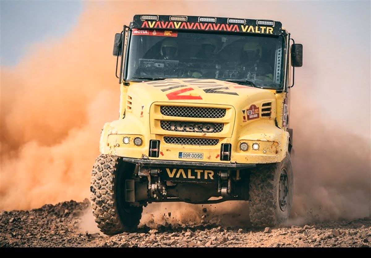 رقابت کامیون‌ها در رالی داکار ۲۰۲۱/ تصاویر‌
