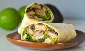 طرز تهیه لقمه قارچ کبابی