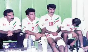 وقتی علی دایی با چشمانش معجزه را دید/ عکس