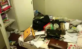 ورود سارقان از پنجره به داخل منزل/ ویدئو