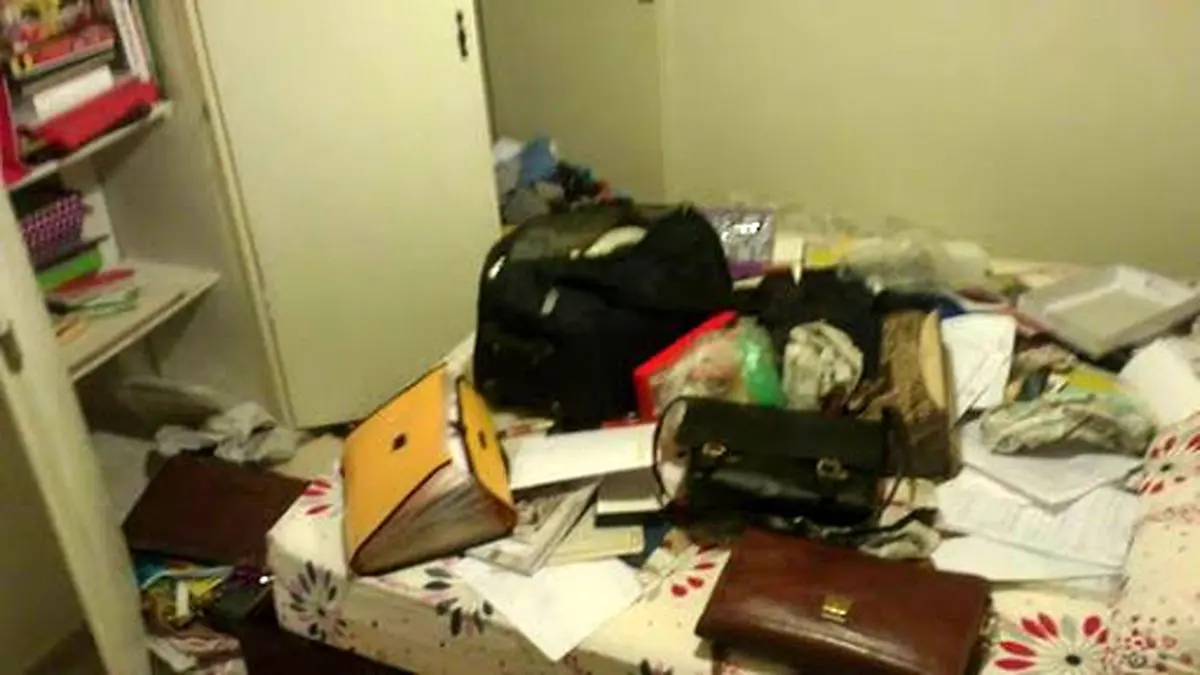 ورود سارقان از پنجره به داخل منزل/ ویدئو