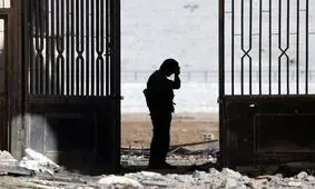 انتشار اولین تصاویر از زندان داعش در شهر «رقه» سوریه/ ورزشگاهی که به «زندان مرگ» تبدیل شد/ عکس