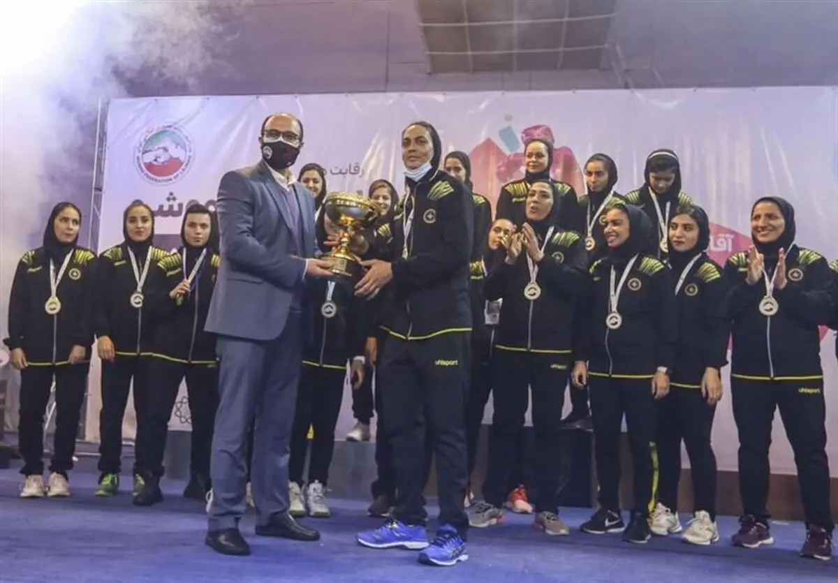 سپاهان قهرمان لیگ برتر ووشوی زنان شد