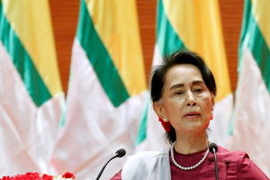 رهبر محبوس میانمار واکسن کرونا زد