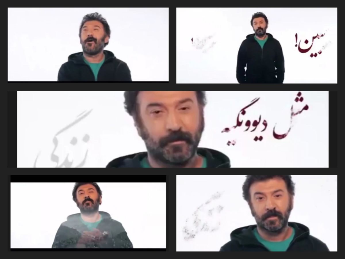 علی انصاریان و پرستو صالحی در موزیک ویدئوی رضا صادقی/ ویدئو