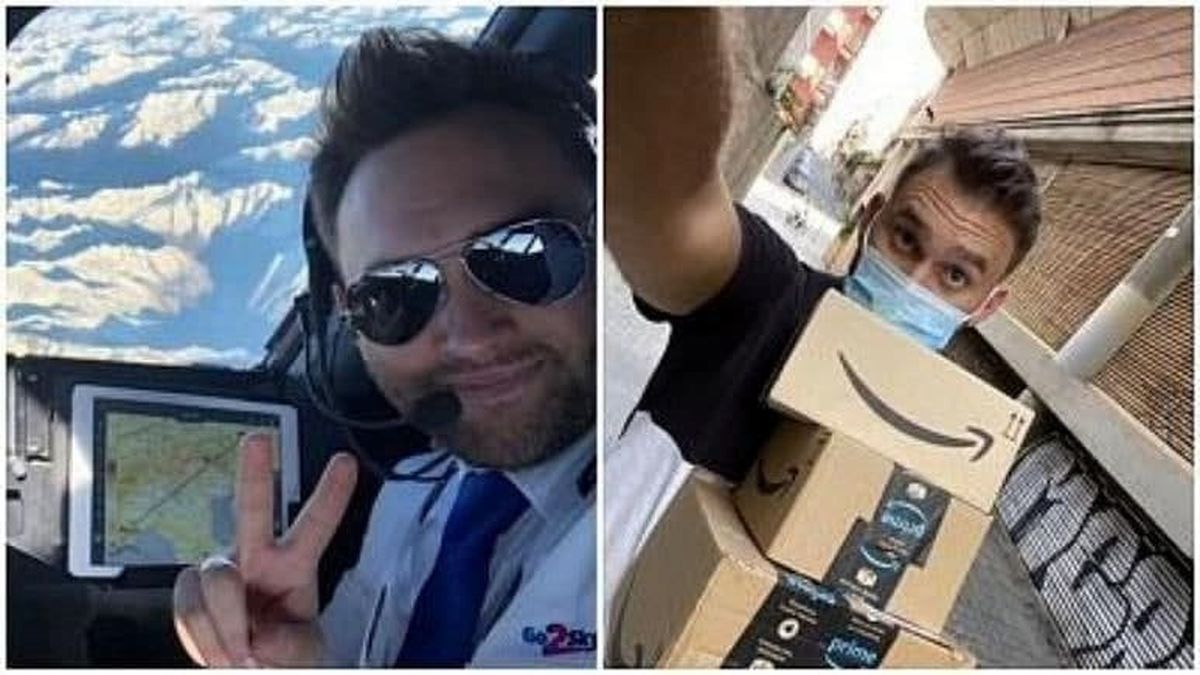 مشاغل جدید خلبانان بیکار شده اروپایی؛ از پیک آمازون تا فروش قهوه استارباکس