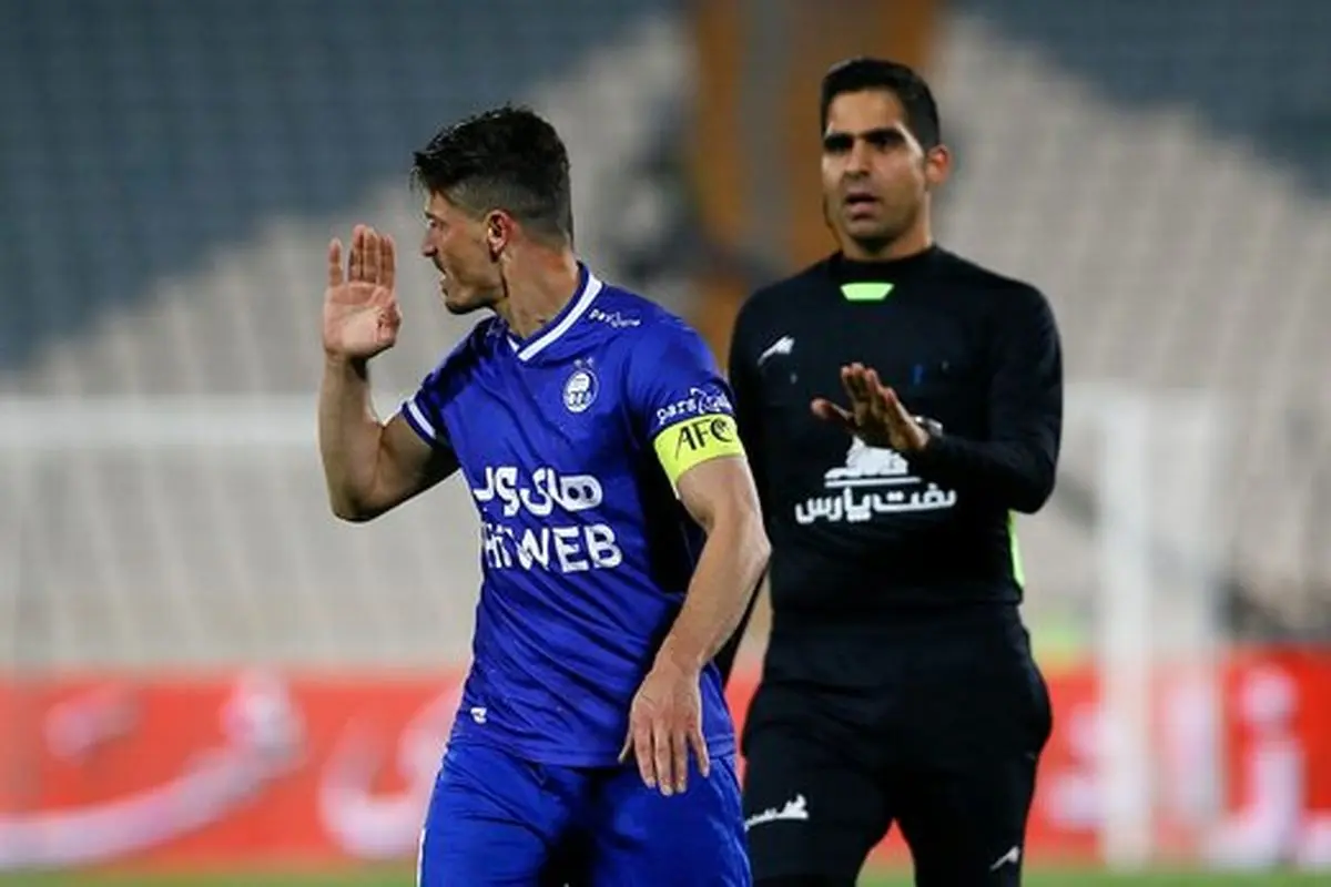 تکذیب رسمی شکایت استقلال از وریا غفوری