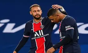 واکنش امباپه به خبر توافق نیمار با پاری‌سن‌ژرمن برای تمدید قراردادش