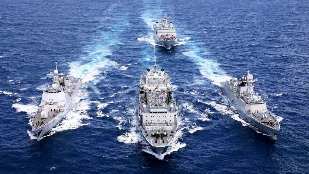 برگزاری رزمایش دریایی ایران، روسیه و چین در اقیانوس هند