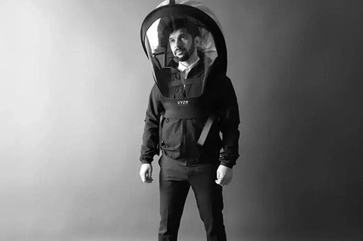 رونمایی از ماسک ویژه ایمنی به سبک فضانوردان!