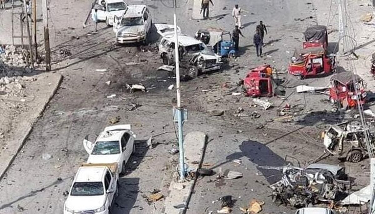 انفجار مقابل کاخ ریاستجمهوری و مقر پارلمان سومالی در موگادیشو