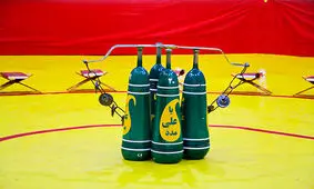 زورخانه خاتون‌آباد شهربابک افتتاح شد