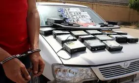 سارقان اوراقچی خودرو در کرمان دستگیر شدند