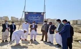 کلنگ ساخت مراکز جامع سلامت حاشیه شهر چابهار به زمین زده شد