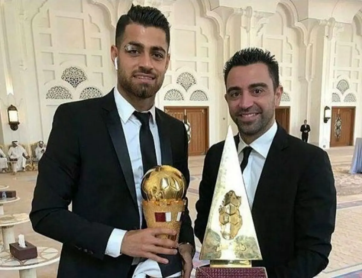 عکسی که اسطوره بارسلونا از ستاره تیم‌ملی منتشر کرد