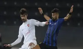 گلزنی رامین به یاد انصاریان و میناوند/ عکس