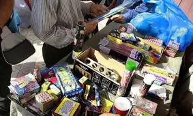 ۴ هزار عدد مواد محترقه غیرمجاز در کرمانشاه کشف شد