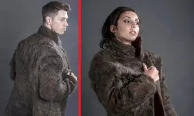 کت‌های زنانه و مردانه از جنس موی سینه انسان