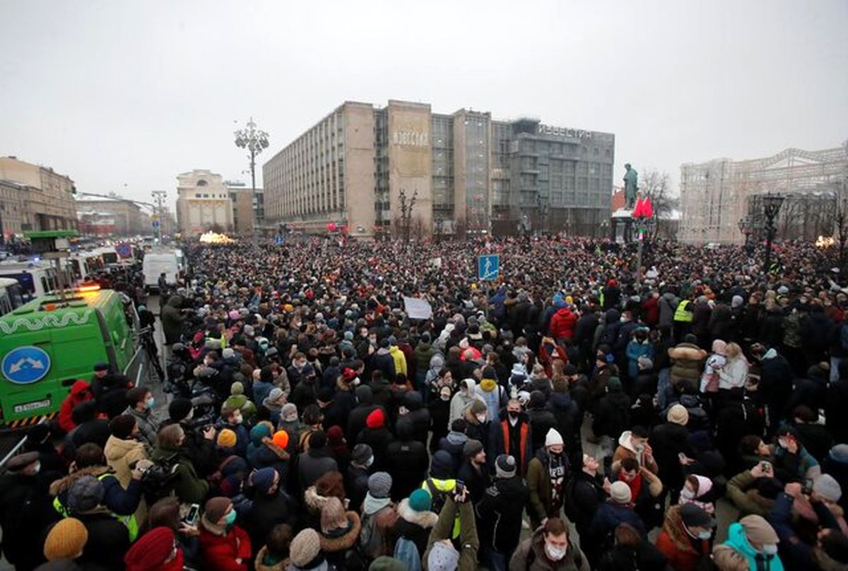 روسیه جریمه اعتراضات را افزایش داد