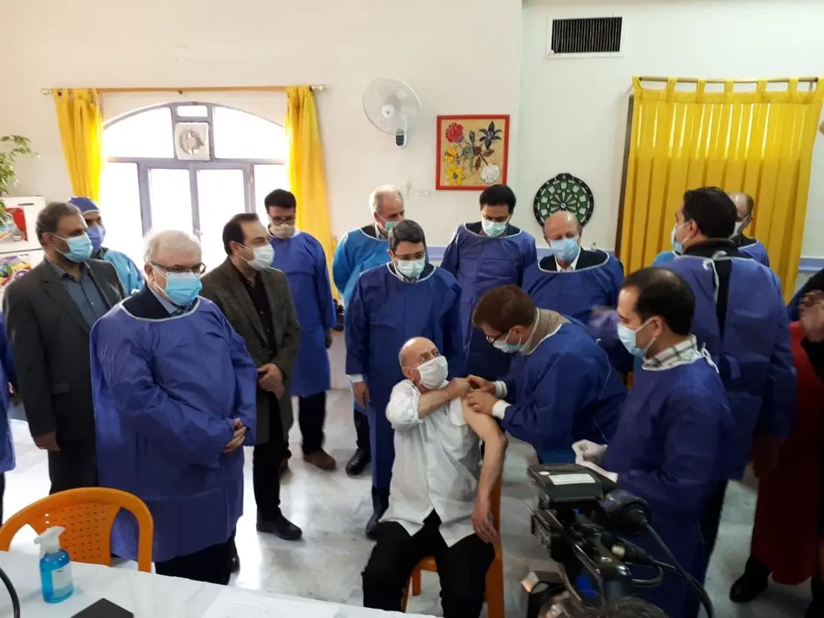 آغاز بخش دوم واکسیناسیون گروه‌های پرخطر در آسایشگاه کهریزک