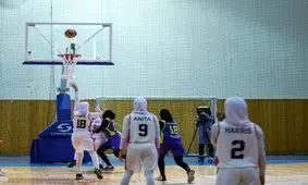 مهرام به فینال لیگ بسکتیال زنان رسید