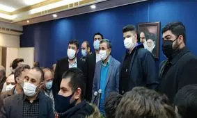 دیدار جمعی از مردم آذربایجان با احمدی‌نژاد/ عکس