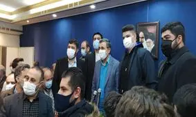 دیدار جمعی از مردم آذربایجان با احمدی‌نژاد/ عکس