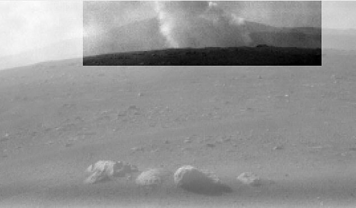 ناسا تصاویری از محل سقوط سیستم "اسکای کرین" مریخ‌نورد "استقامت" منتشر کرد