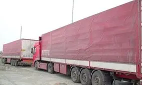 توقیف ۲ دستگاه کامیون حامل لوازم خانگی قاچاق در کوهدشت