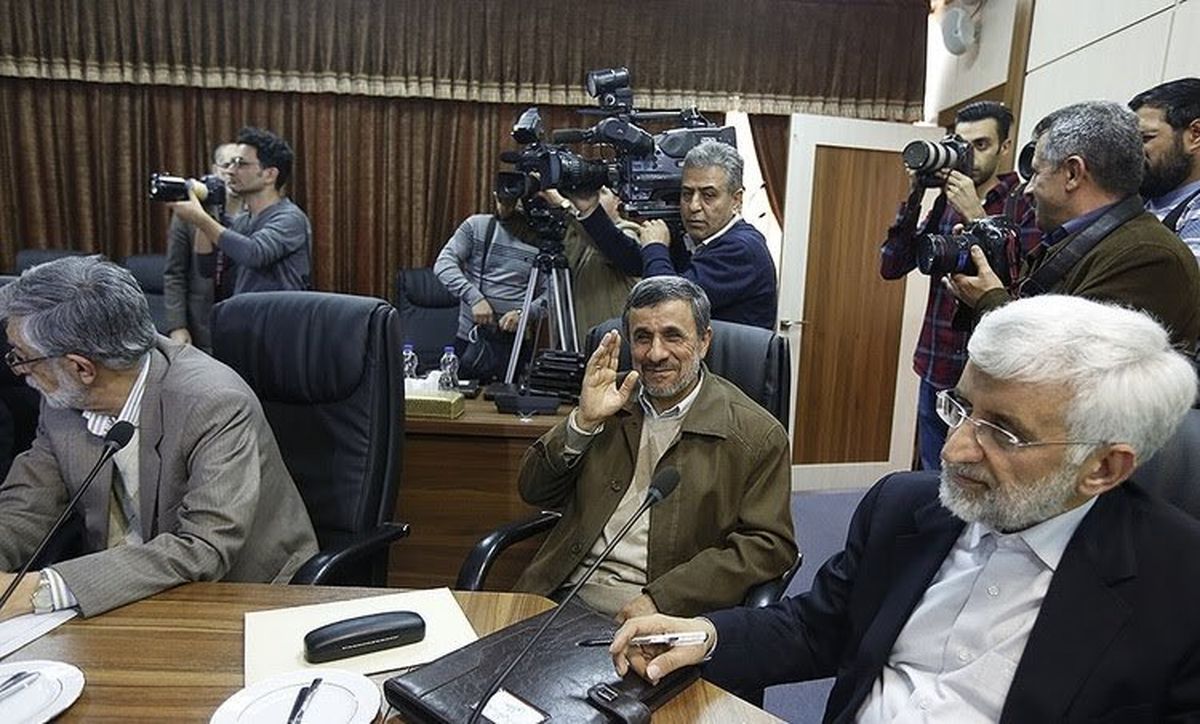 دوئل احمدینژاد و حدادعادل