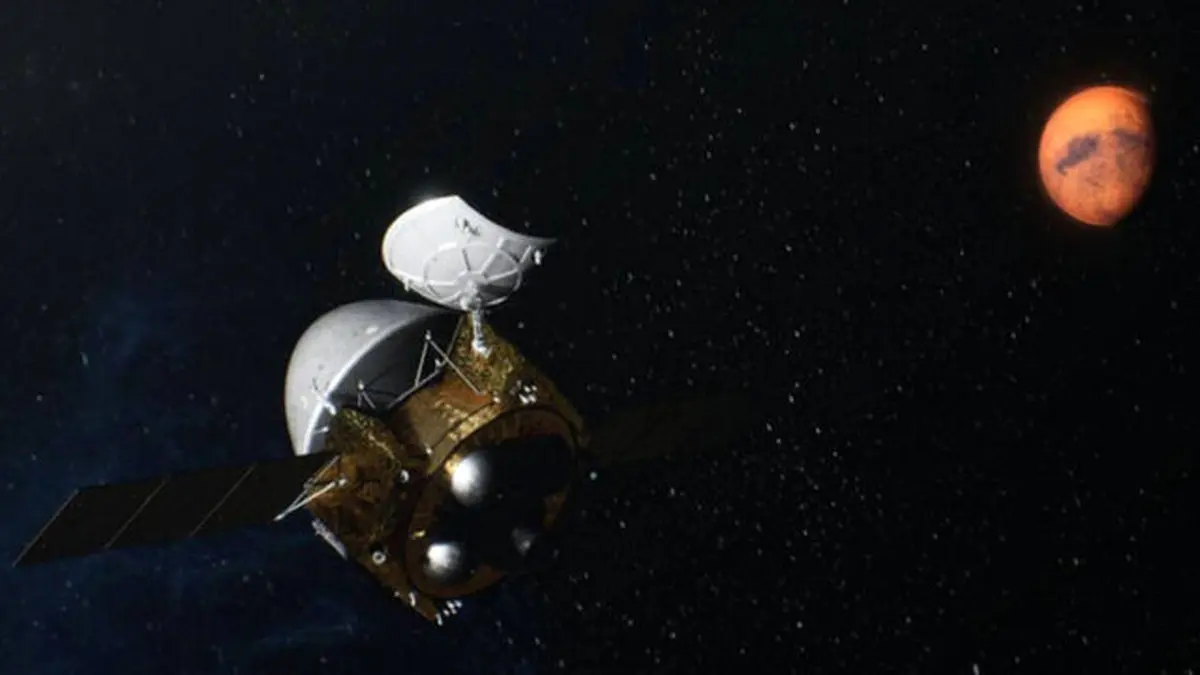 مریخ نورد چین برای فرود روی سیاره سرخ آماده می‌شود