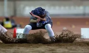 رکورد پرش سه‌گام دو و میدانی زنان کشور شکسته شد