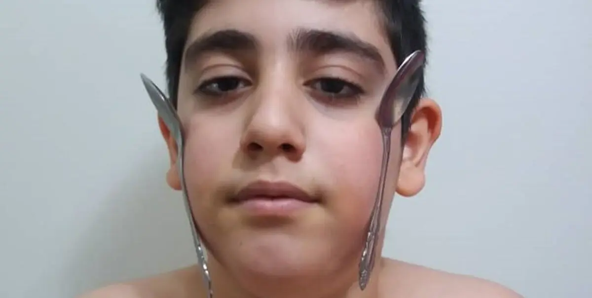 این پسر اصفهانی اجسام آهنی را به خود جذب می‌کند