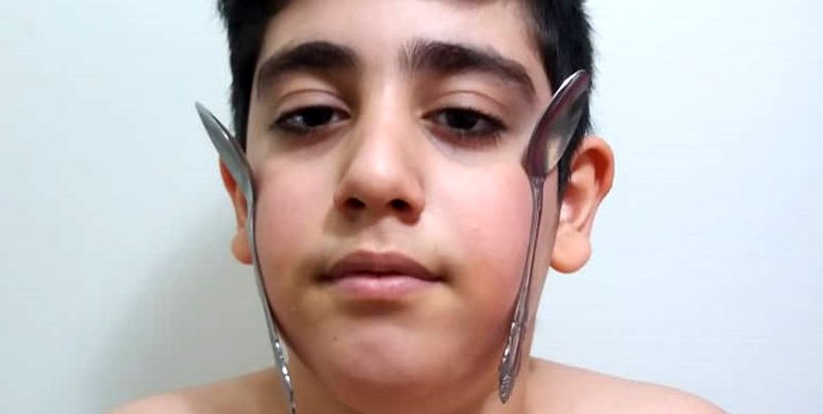 این پسر اصفهانی اجسام آهنی را به خود جذب میکند
