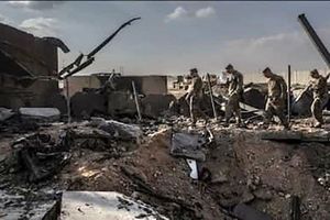 اصابت موشک به پایگاه عین الاسد آمریکا در عراق