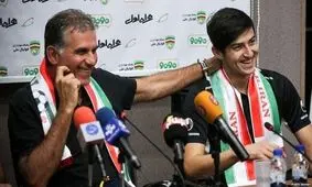 سردار آزمون تولد کی‌روش را اینگونه تبریک گفت/عکس