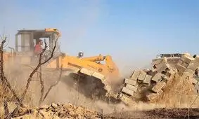 ۱۰۴ هکتار از اراضی تغییر کاربری یافته در بخش چندار ساوجبلاغ آزادسازی شد‌