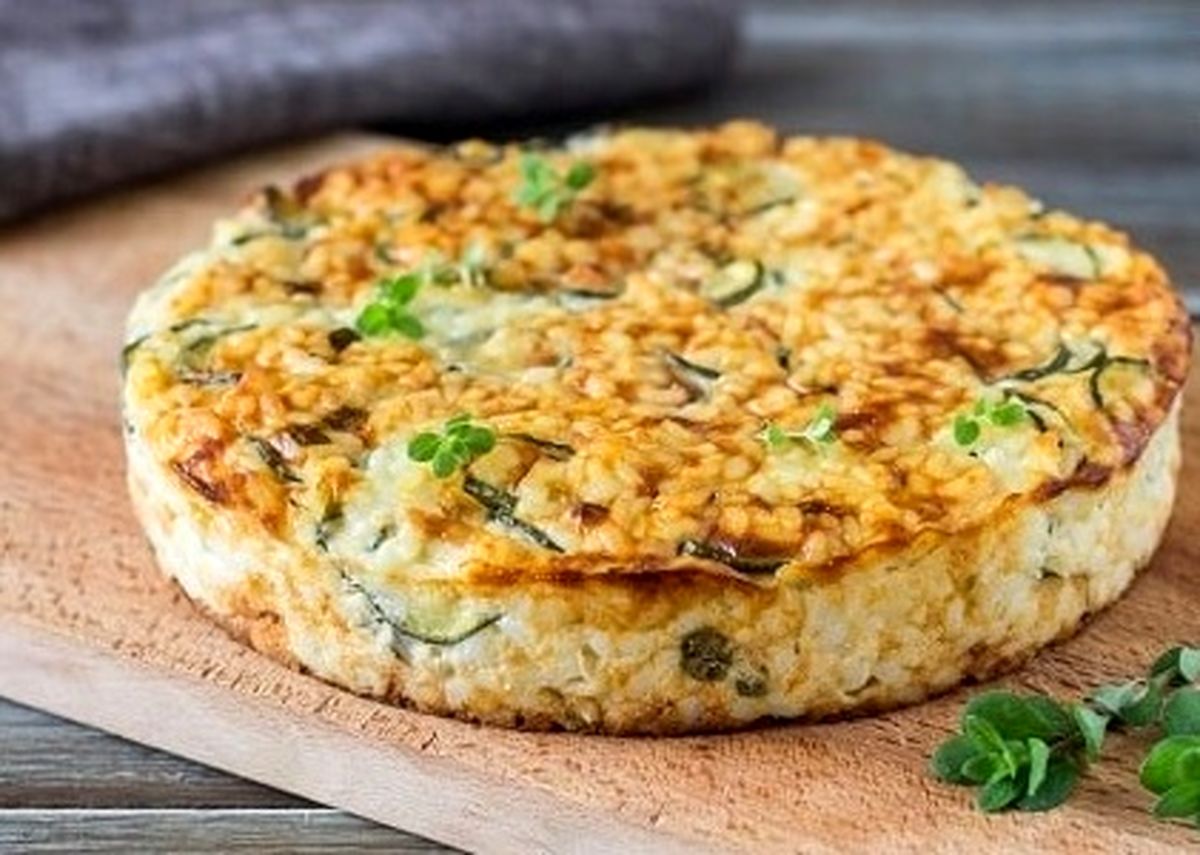 طرز تهیه کیک برنج، کدو، مرزنجوش