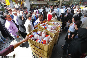 رونق صف خرید در آستانه شب عید! / گوشت قرمز به صورت قسطی با چک ۳ ماهه بفروش می‌رسد