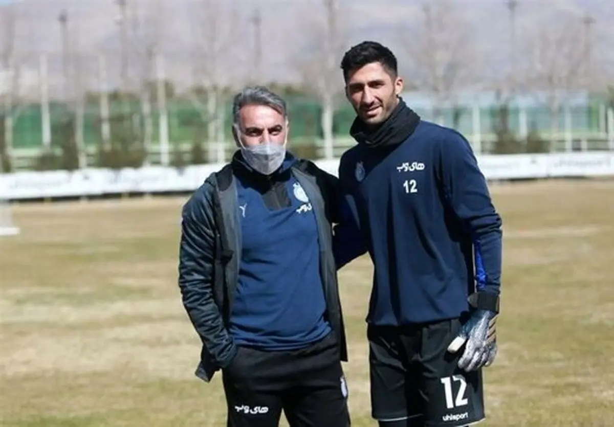 استوری رشید مظاهری برای کادرفنی برکنار شده استقلال