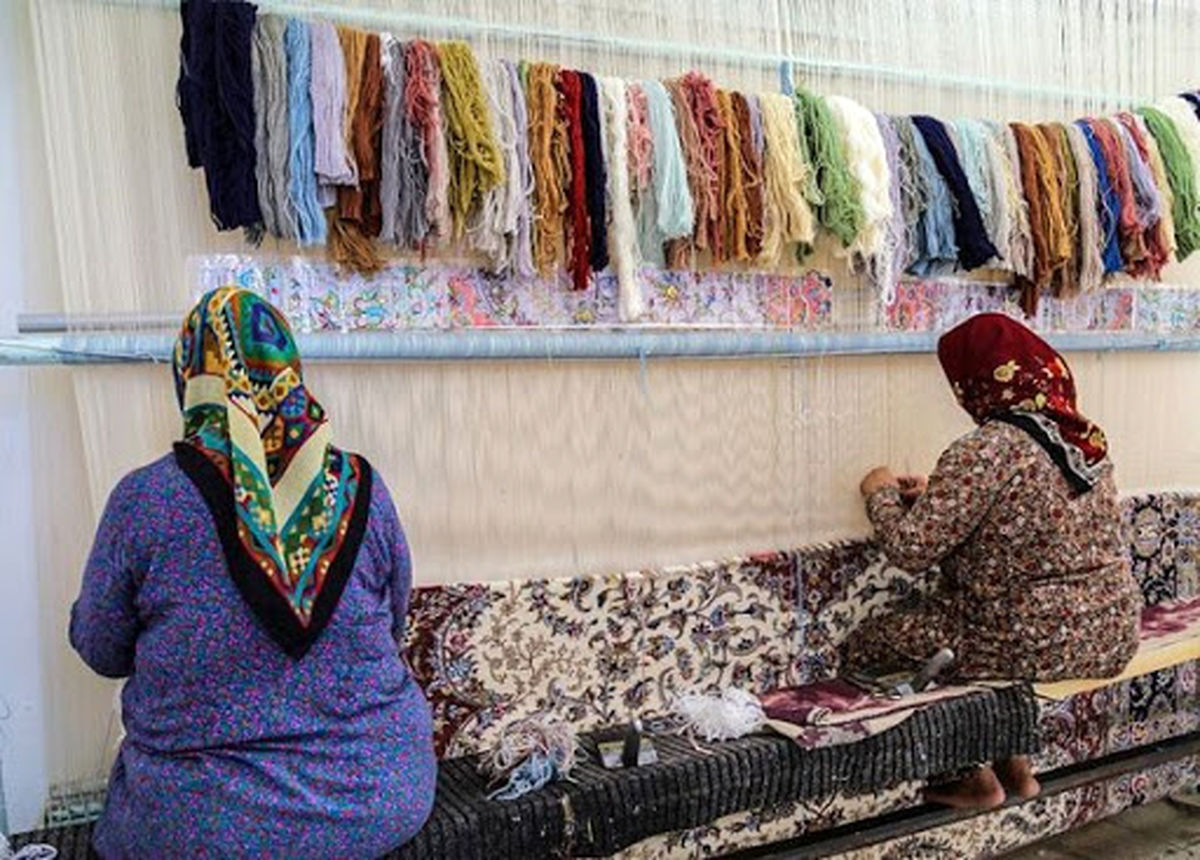 فقدان دار قالی سبب قطع بیمه قالیبافی میشود
