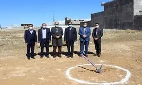 آیین کلنگ زنی ۱۲ واحدی غدیر برای خانواده های دو معلولی شهر یاسوج