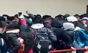 سقوط مرگبار ۵ دانشجو از ساختمان دانشگاه بولیوی/ ویدئو